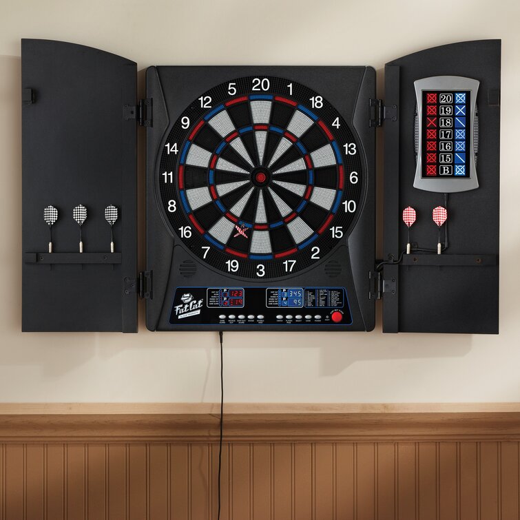 Electronic bristle deals dartboard